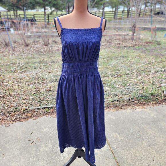 Donna Morgan Dresses & Skirts - Donna Morgan Midi Dress Navy Blue, US size 8, NWT